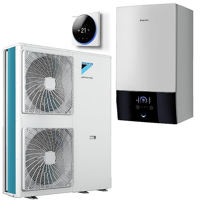 Термопомпа Daikin Altherma 3 H W EPGA14DV / EABH16D9W, 14kW, хидробокс, отопление и БГВ