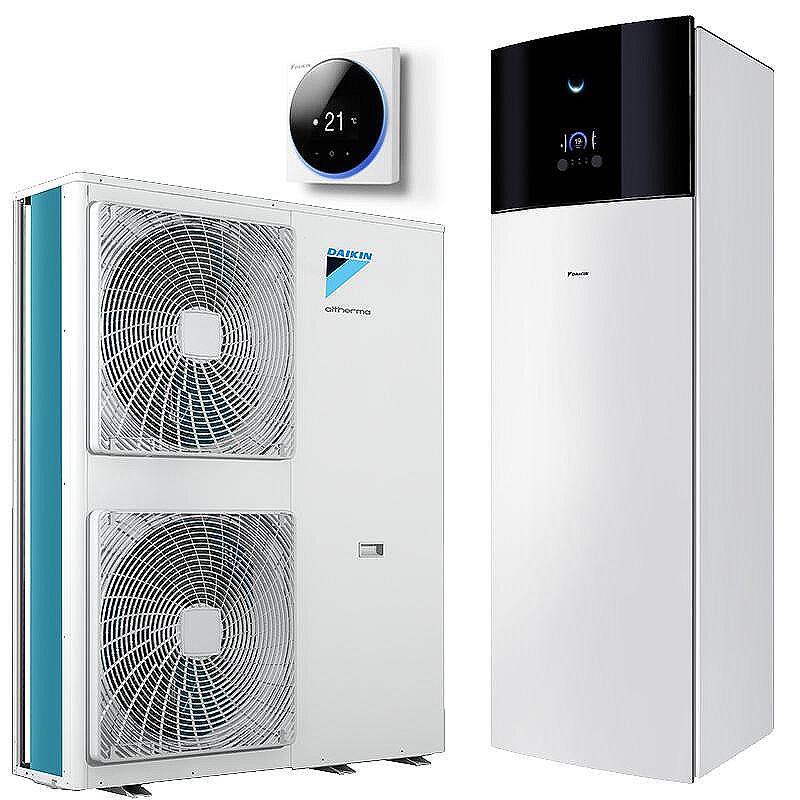 Термопомпа Daikin Altherma 3 H F EPGA16DV / EAVH16S23D6V, 16kW, хидробокс с бойлер, отопление и БГВ