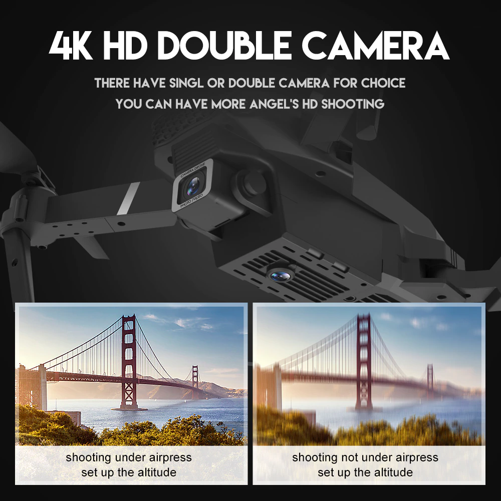 Сгъваем дрон 998 Pro с HD камера, WIFI и приложение за телефона-Copy