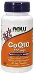 CoQ10 - КОЕНЗИМ Q10 30мг Now Foods, 60капсули
