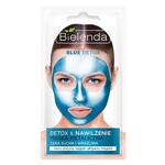 BLUE DETOX Детоксикираща метална маска за суха и чувствителна кожа, 8 гр. - Bielenda Полша