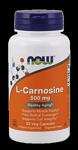 Л-Карносин 500 мг - 2 аминокиселини-аланин и хистидин Now Foods