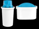 Кана за пречистване на вода Dafi 1.5 л. - мех. брояч, филтър Mg 2+, бяла