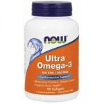ULTRA OMEGA-3 FISH OIL - рибено масло - 90 дражета NOW FOODS САЩ