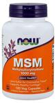 MSM 1000mg 120 веган капсули Now Foods USA
