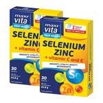 Селен + цинк - 2 броя x 30 таблетки - Maxi Vita, Чехия