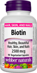 Biotin/ Биотин, 90 V капсули  Webber Naturals  Канада