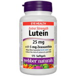 Lutein with Zeaxanthin Extra Strength/ Лутеин 25 mg + Зеаксантин 5 mg, 175 софтгел капсули