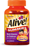 Nature's Way, Alive, Children’s Multi-Vitamin Gummy, 60 желирани таблетки