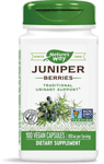 Nature's Way, Juniper Berries, Синя хвойна плодове, 425 mg x 100 капсули