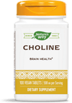 Nature's Way, Choline, ХОЛИН 500 mg, 100 таблетки