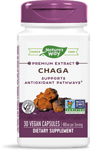 Nature's Way, Chaga Premium Extract, ЧАГА 480 mg, 30 капсули