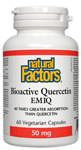 Natural Factors, КВЕРЦЕИН BIOACTIVE EMIQ, 50 mg, 60 капсули