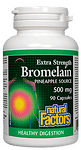 Natural Factors, Бромелаин 500 мг, 90 капсули