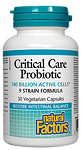 Critical care probiotic  30 капсули  Natural Factors