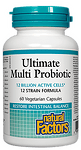 УЛТИМАT  мулти пробиотик, 60 капсули  Natural Factors