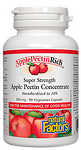Ябълков пектин супер концентрат - 90 вегетариански капсули от Natural Factorts