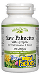 Сао палмето + Ликопен 442 mg 90 капсули  Natural Factors