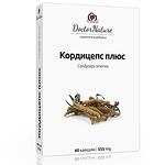 Кордицепс + (Cordyceps +), 60 капсули х 555 мг, Doctor Nature, България-Copy