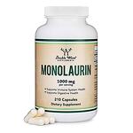 Double Wood, Monolaurin, Монолаурин, за имунната система, 210 капсули