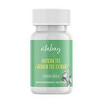 Матча чай  + екстракт от зелен чай, 90 капсули, Vitabay