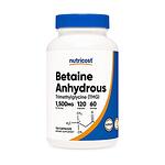 Бетаин анхидрид (Триметил глицин), 120 капсули, Nutricost