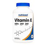 Витамин E 400 IU, 240 софтгел капсули, Nutricost
