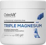 Triple Magnesium Powder/ Тройна формула магнезий - 100 г. -   OstroVit  Полша