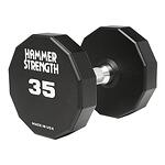 Hammer Strength 12-Side Urethane Dumbbells