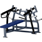 PLATE-LOADED ISO-LATERAL HORIZONTAL BENCH PRESS