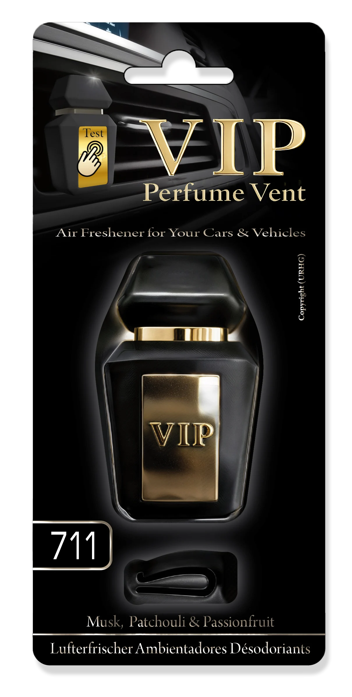 VIP Perfume Vent 711 – луксозен ароматизатор за кола