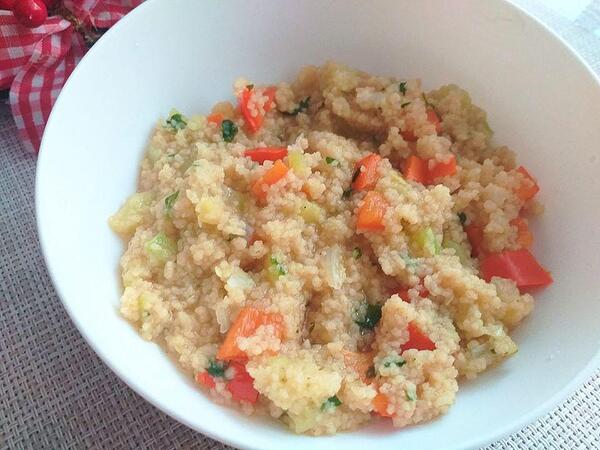 Кус кус със зеленчуци Кус кус със зеленчуци