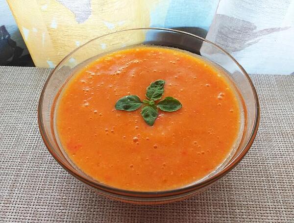 Оранжева крем супа с тиква и червена леща