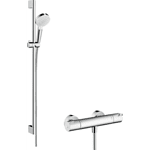 Hansgrohe Ecostat 1001/Crometta Vario - смесител за душ с тръбно окачване
