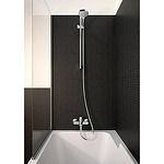 Hansgrohe душ окачване 650мм с ръчен душ с три функции Hansgrohe Croma Select E Vario -бяло/хром -26582400 Gr:ДРУГИ/други