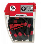 Milwaukee ударни битове PH2 25мм. (25бр.) Gr:MILWAUKEE/Ръчни инструменти и аксесоари