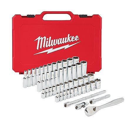 Milwaukee комплект гедоре Milwaukee, 28 части, 1/4" Gr:MILWAUKEE/Ръчни инструменти и аксесоари