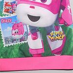 Детски рокли Super Wings, Disney, HQ1373, Памук, Розов, 6 години, 116 см