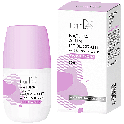 Рол-он стипца с пребиотик „Аромат на цветя“, 50 гр.