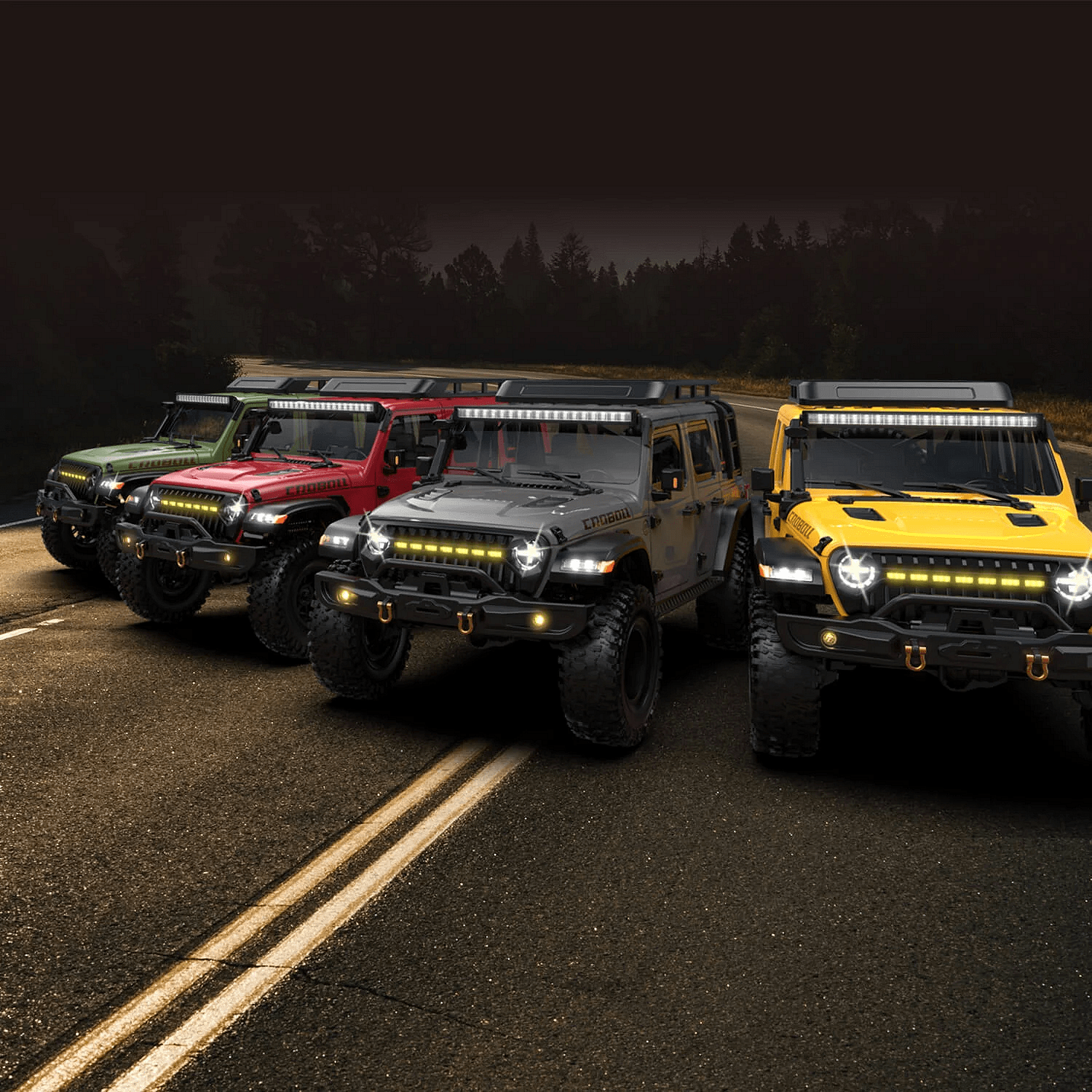 1/7 Scale 4WD Brushed RC Crawler MK-07