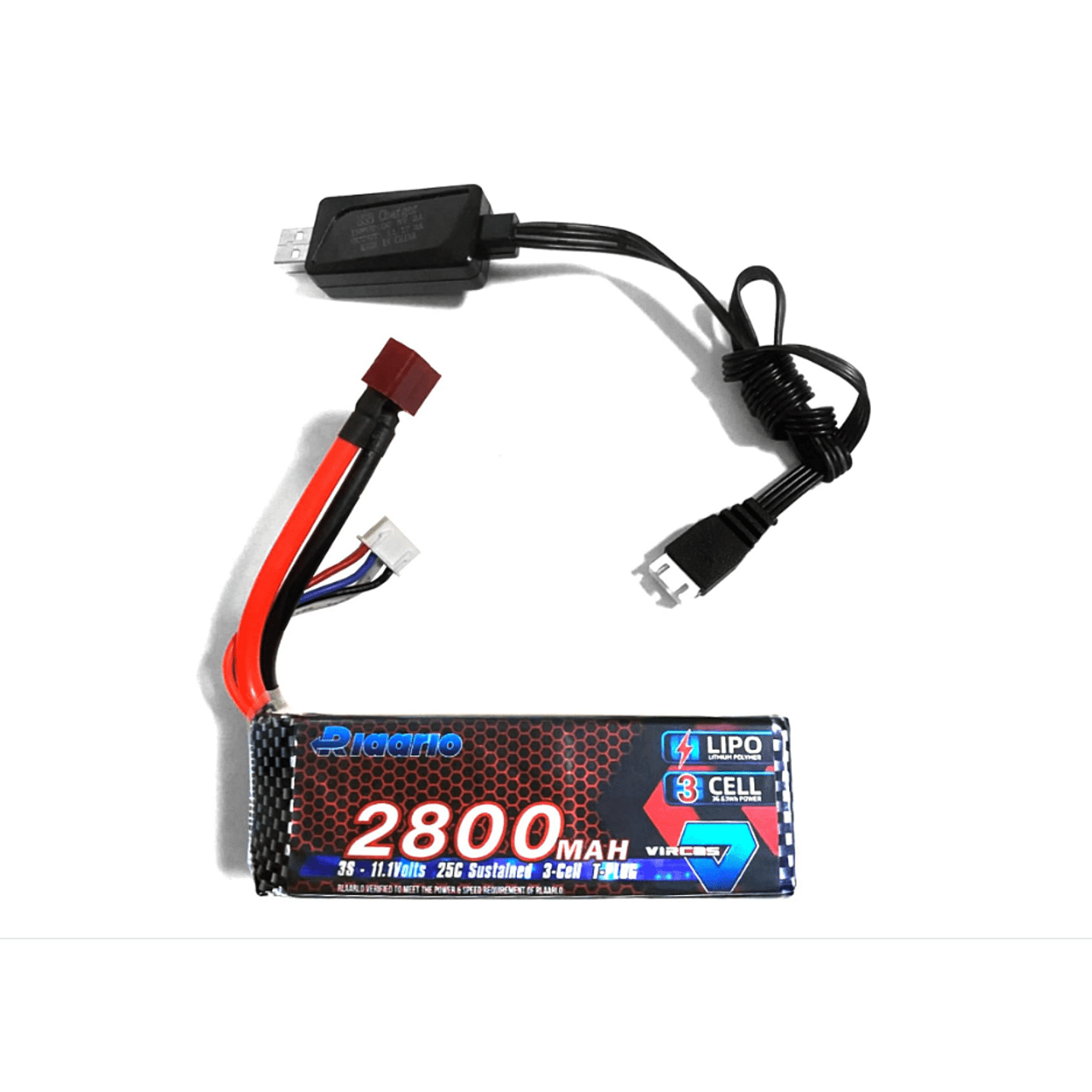 Spektrum 7.4V 1400mAh 2S 30C Smart G2 met IC2 stekker