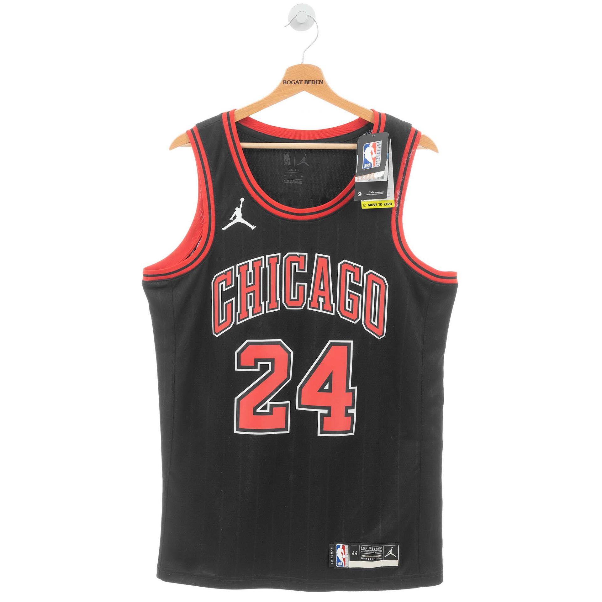 (M)НОВNikeAirJordanNBAChicagoBulls#24MarkkanenJerseyБаскетболенПотник