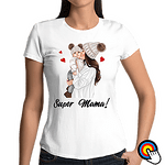 Тениска Мама Приятел Жена-Copy