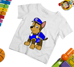 Детска тениска за оцветяване Пес Патрул Еверест-Copy