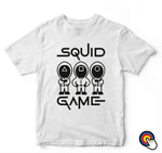 Детска тениска за оцветяване Squid Game Dab-Copy