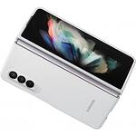Оригинален силиконов калъф Samsung Silicone Cover White EF-PF926TWEGWW за Samsung Galaxy Z Fold3