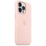Калъф Silicone Case With MagSafe за Apple IPhone 13 Pro Max Chalk Pink MM2R3ZM/A