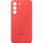 Оригинален силиконов калъф за Galaxy S22 S901 Silicone Cover Coral EF-PS901TPEGWW