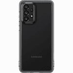 Оригинален силиконов калъф Samsung Soft Clear Cover Black EF-QA336TBEGWW за Galaxy A33