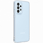 Оригинален силиконов калъф Samsung Soft Clear Cover Transparent EF-QA336TTEGWW за Galaxy A33